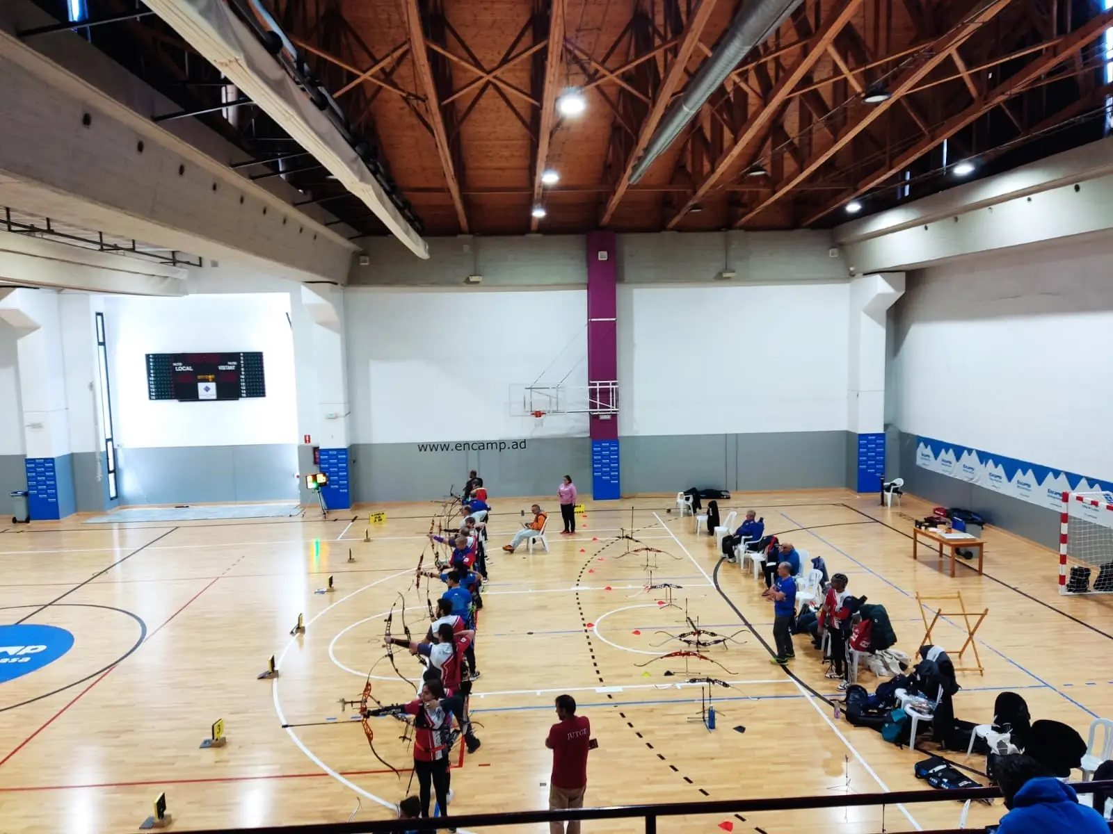 linea de tiro y espera